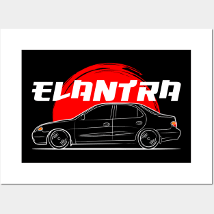 The 2000 MK2 Elantra Racing Posters and Art